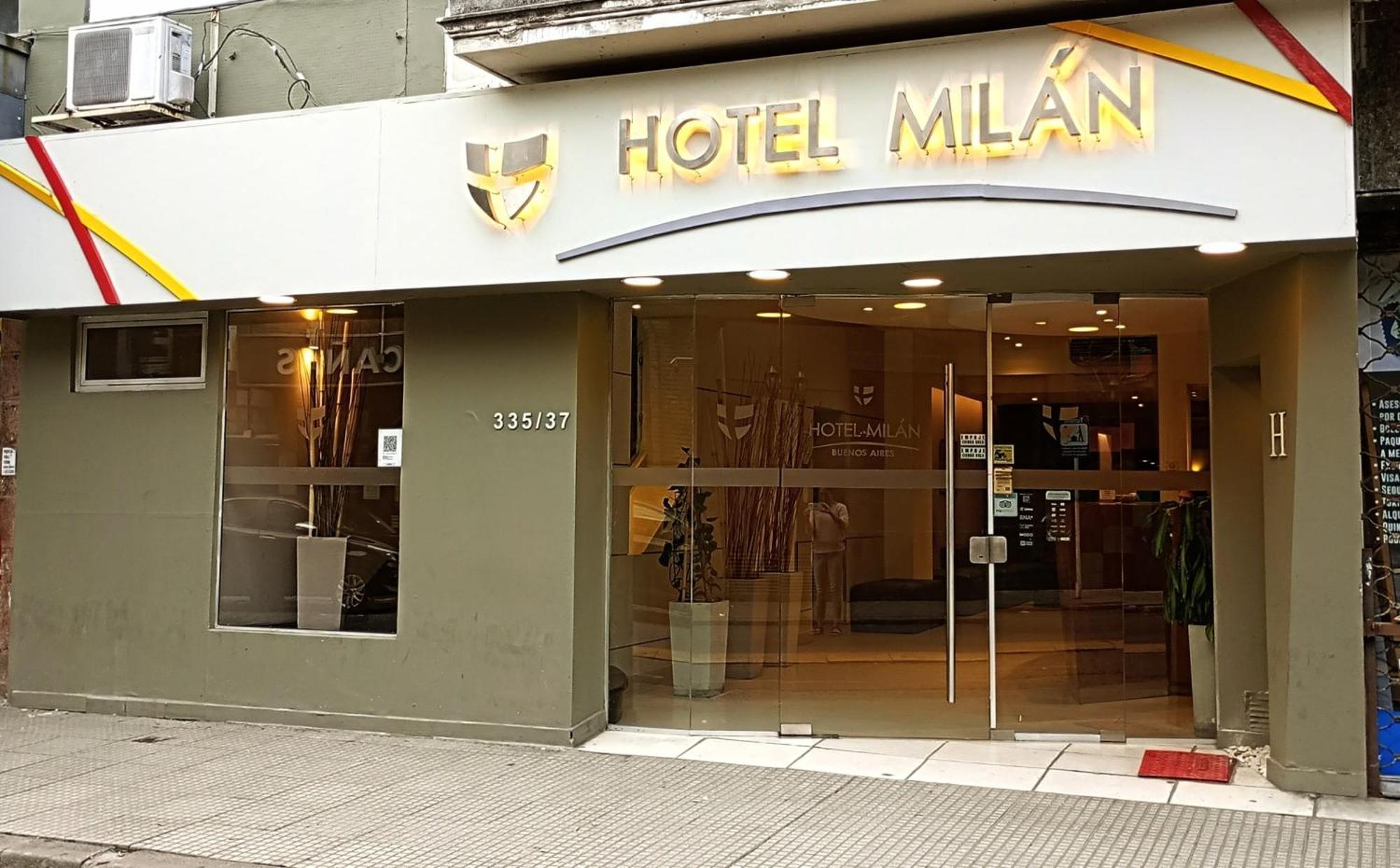Hotel Milan Buenos Aires Exterior foto